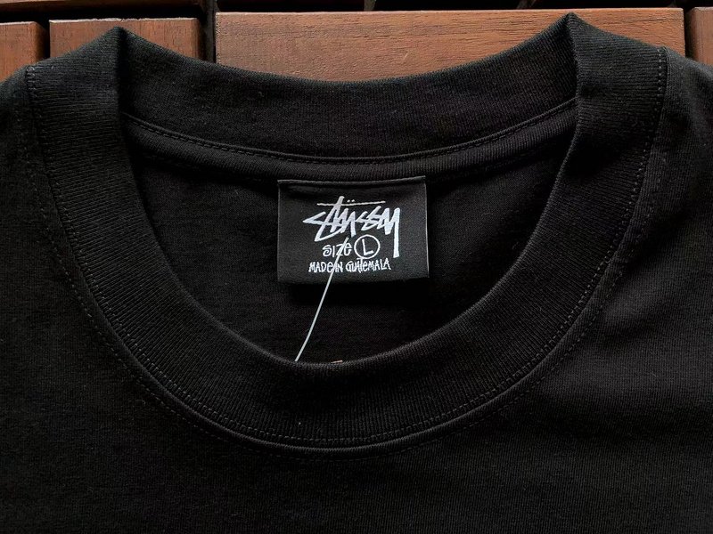 Футболка Stussy Lettering Ready Steady Go "Black" фото № 2