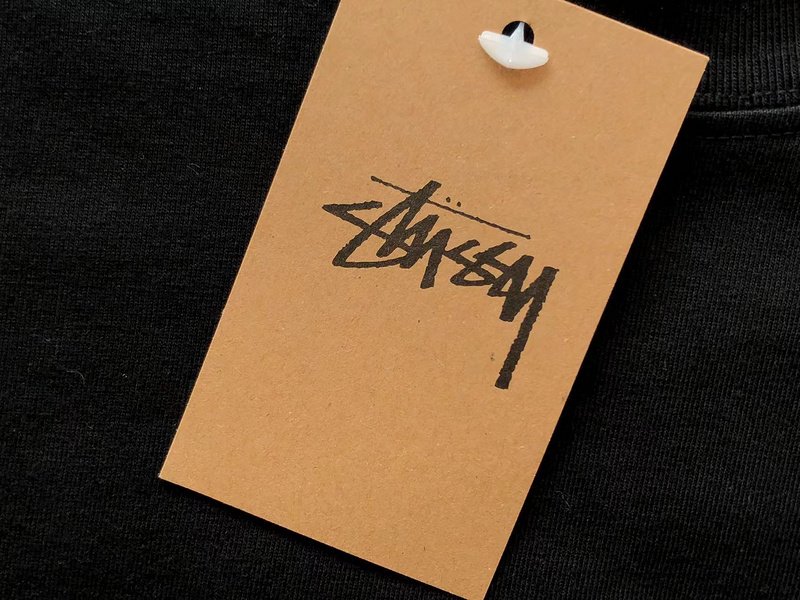 Футболка Stussy Lettering Ready Steady Go "Black" фото № 8