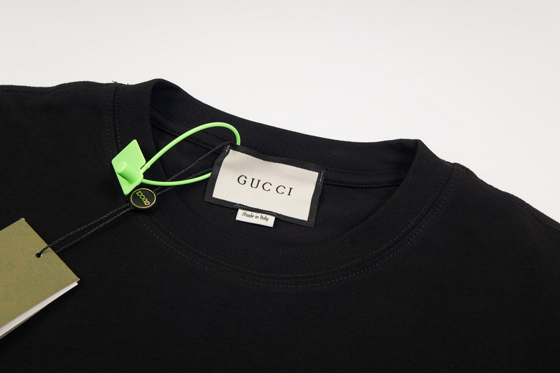 Футболка Gucci x The North Face Three Lines Print "Black" фото № 4