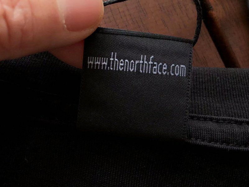 Футболка The North Face Small Logo With Shadow "Black" фото № 4