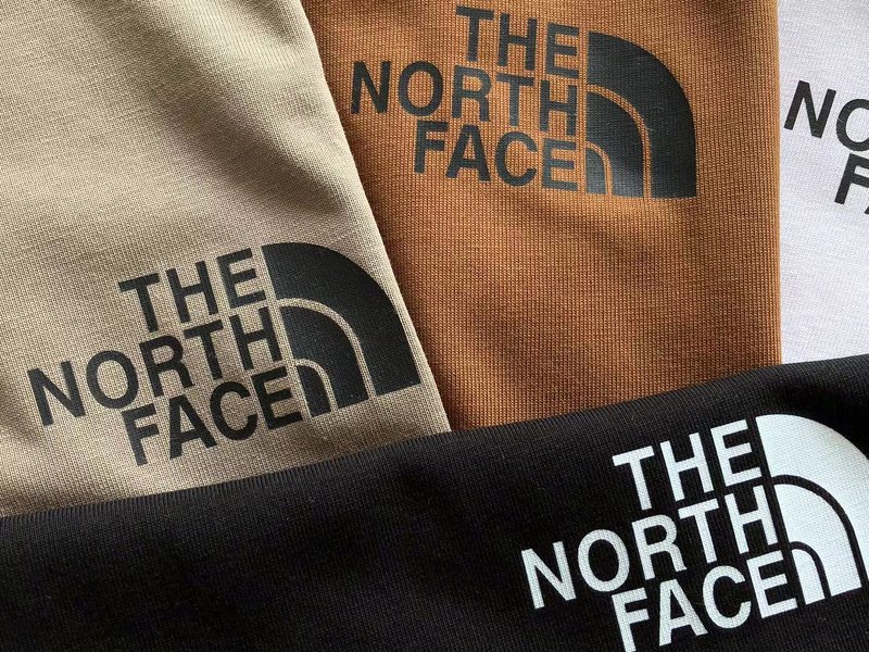 Футболка The North Face Plain With Small Front Logo "Gray" фото № 2