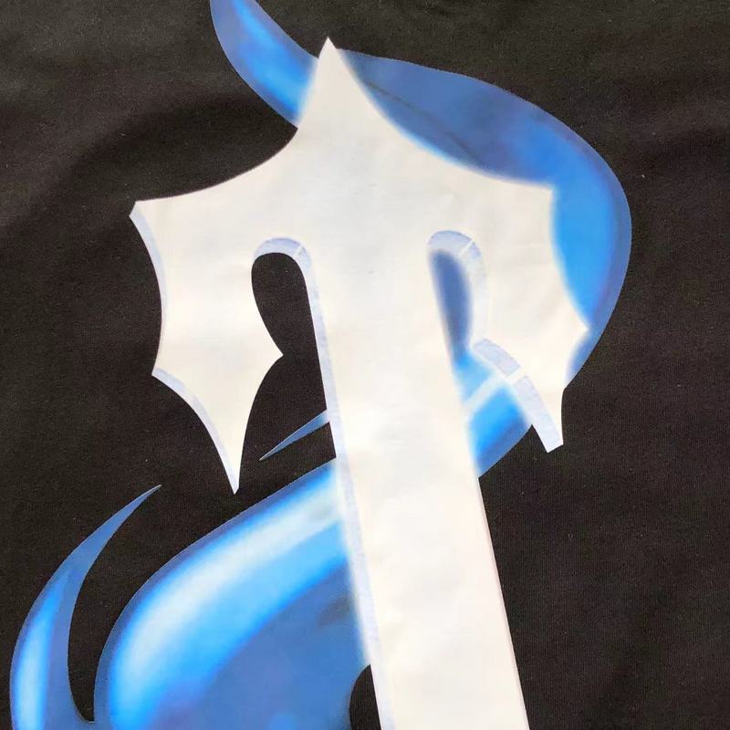 Футболка Trapstar Big Back Print With Colorful Shadow "Black" фото № 5