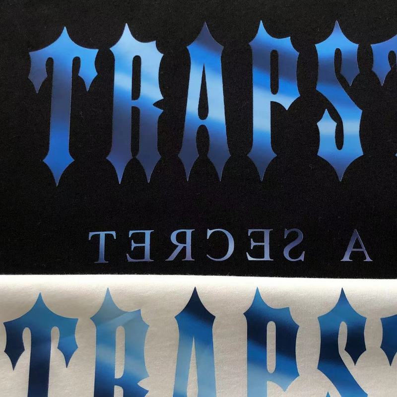 Футболка Trapstar Big Back Print With Colorful Shadow "Black" фото № 6