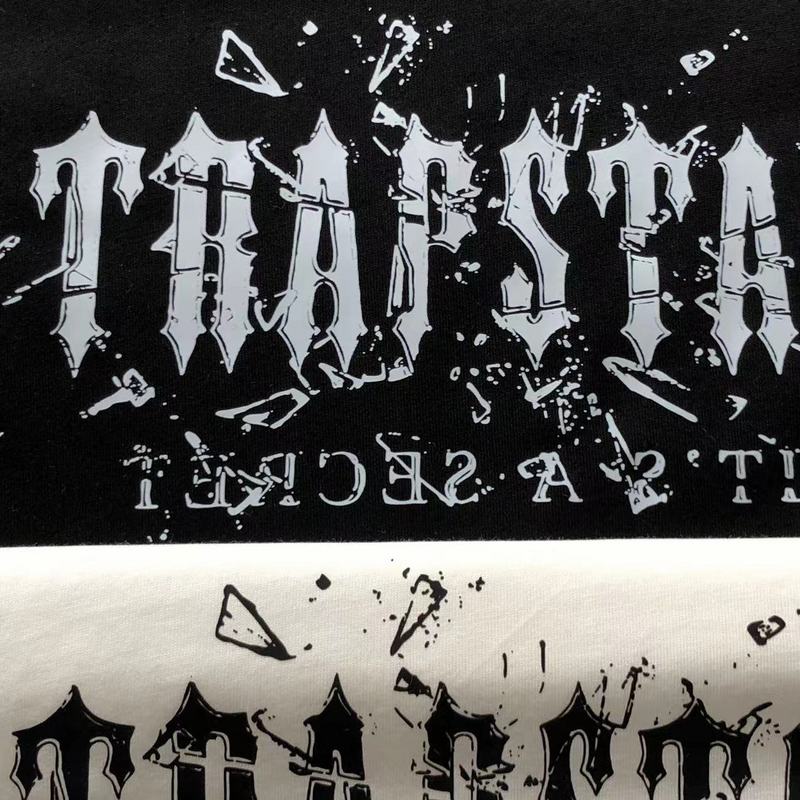Футболка Trapstar Logo From Small Details "Black" фото № 6