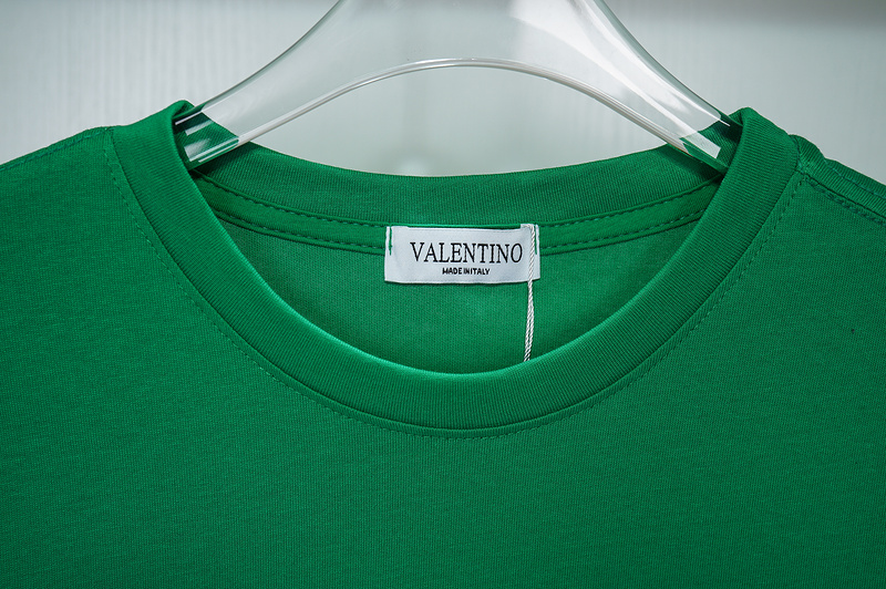 Футболка Valentino Shining Brand Name "Green" фото № 7