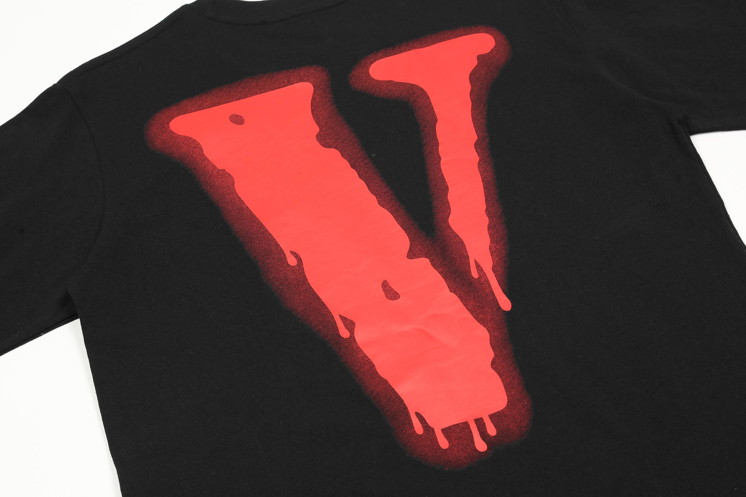 Футболка VLONE Bad Habits "Black" фото № 4