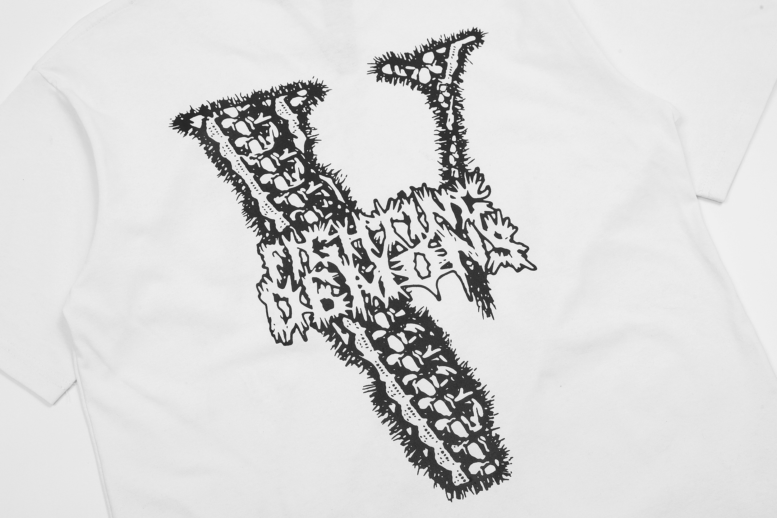 Футболка Vlone Juice Fighting Demons "White" фото № 7
