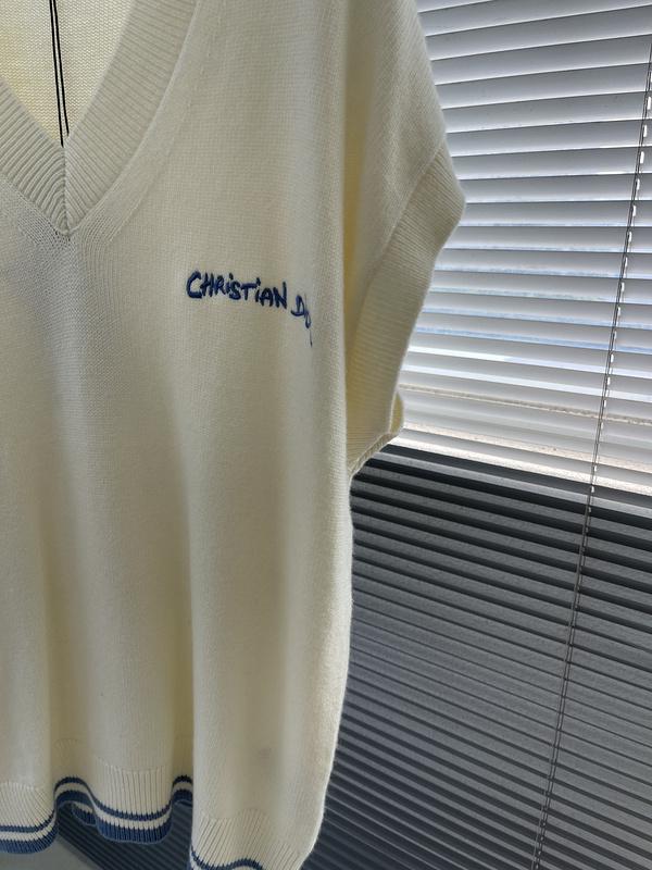 Жилетка Christian Dior Frontside Blue Logo Christian Dior "Beige" фото № 2