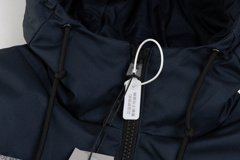 Двусторонний пуховик Christian Dior Monogram Oblique "Navy Blue" фото № 3