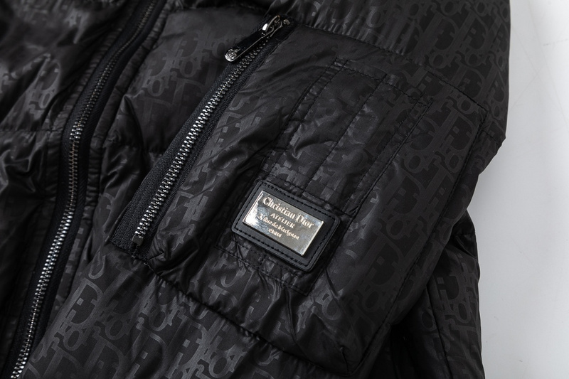 Пуховик Dior Oblique Monogram "Black" фото № 3
