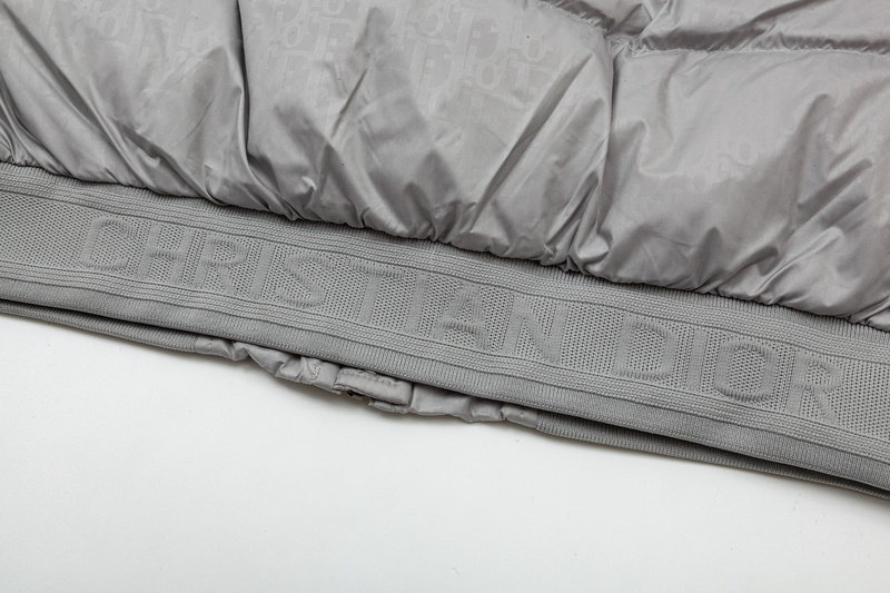 Пуховик Christian Dior Front Label "Gray" фото № 8