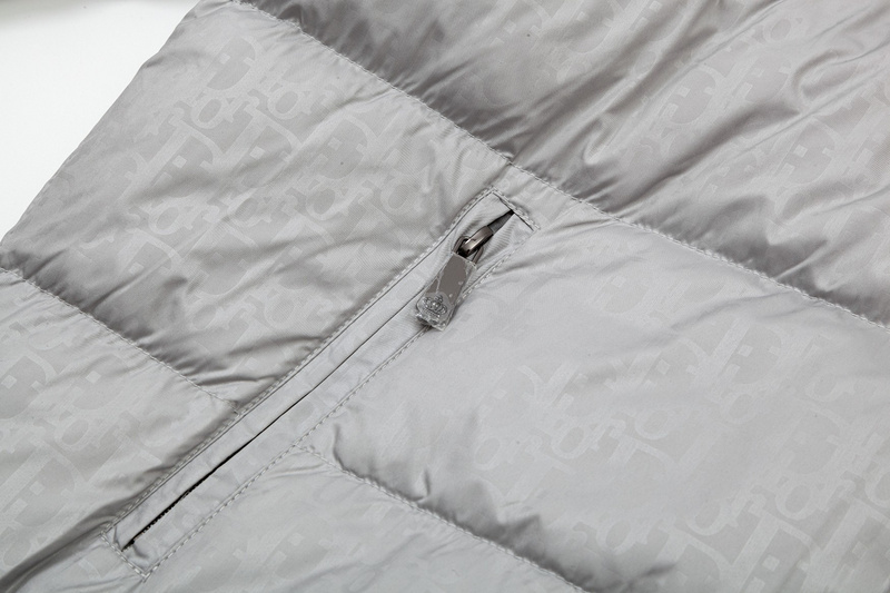 Пуховик Christian Dior Front Label "Gray" фото № 5