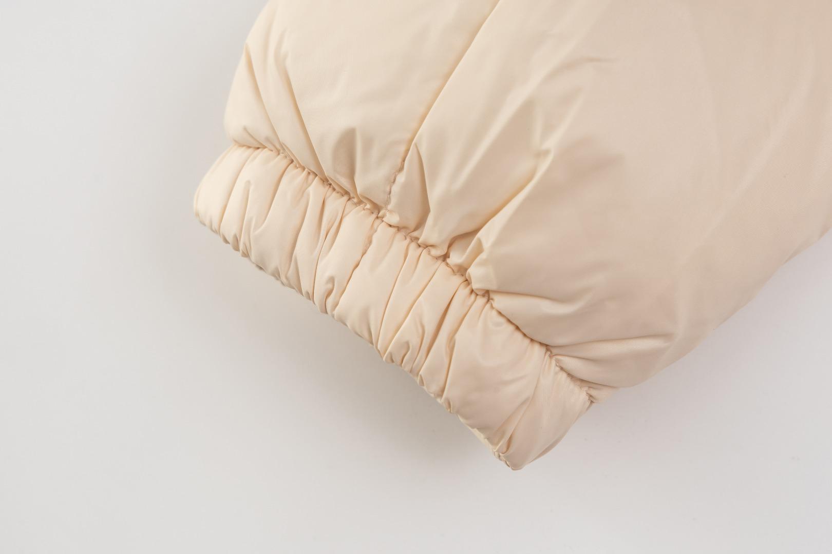 Пуховик Miu Miu Logo Block "Beige" фото № 3