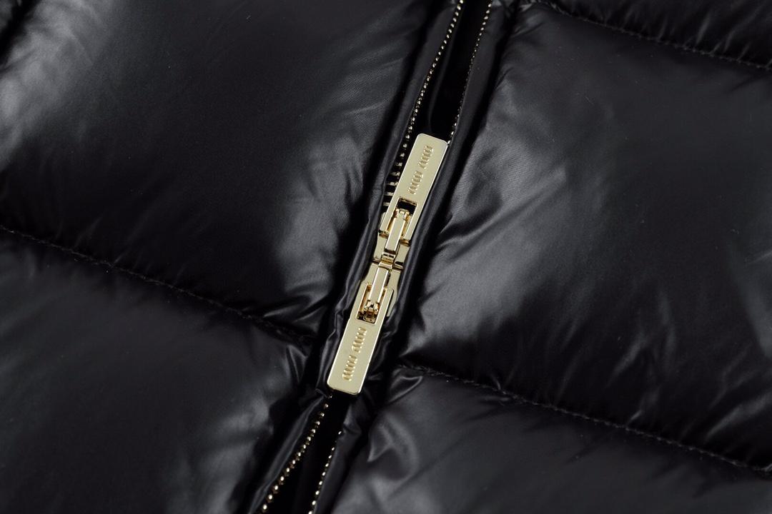 Пуховик Miu Miu Quilted Crop "Black" фото № 5