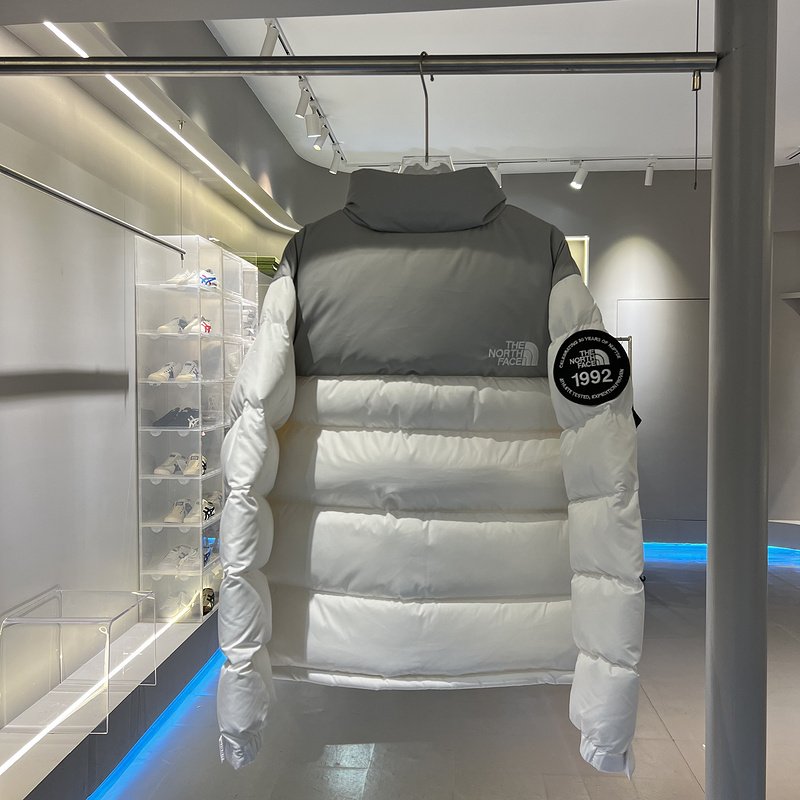 Пуховик The North Face 1992 High-Neck "White" фото № 2