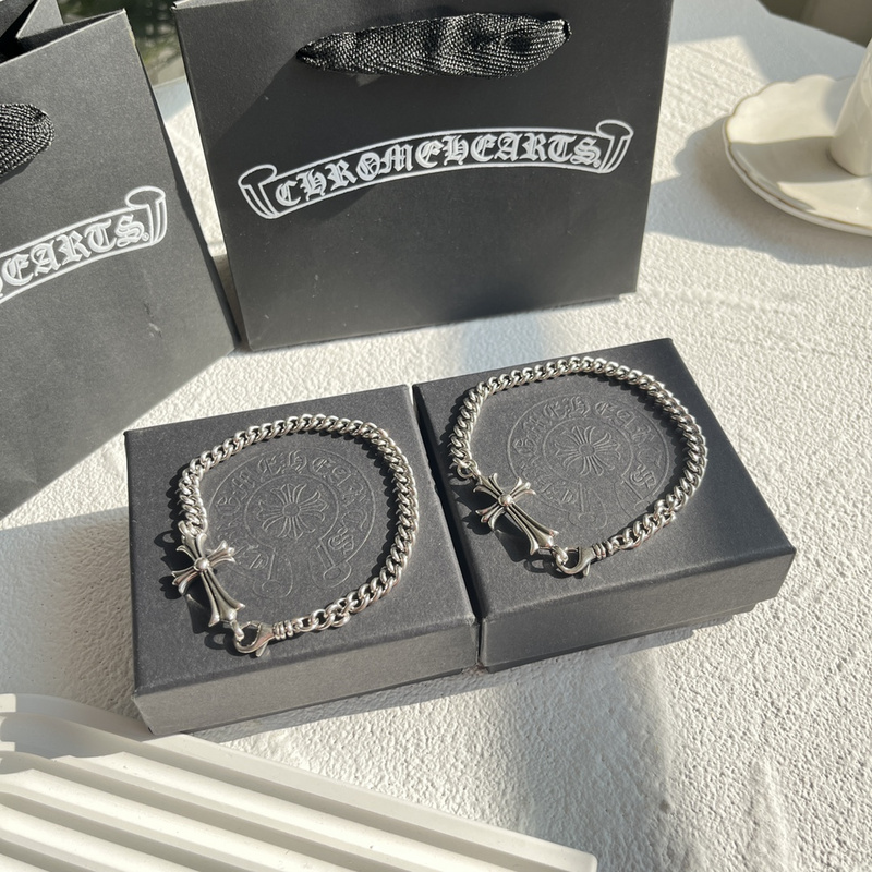 Браслет Chrome Hearts Style "Silver" фото № 6