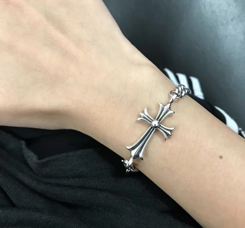 Браслет Chrome Hearts Style "Silver" фото № 3