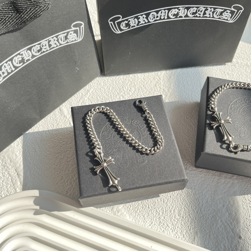 Браслет Chrome Hearts Style "Silver" фото № 2