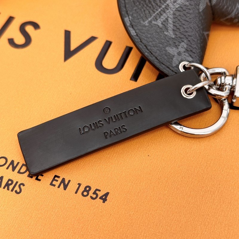 Брелок Louis Vuitton Shaped Like Ears "Black" фото № 5