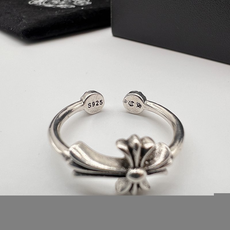 Кольцо Chrome Hearts Open End Of Various Shapes - Standart "Silver" фото № 2