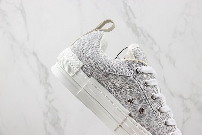 Dior B23 Skater Low "Grey/Oblique Jacquard" фото № 3