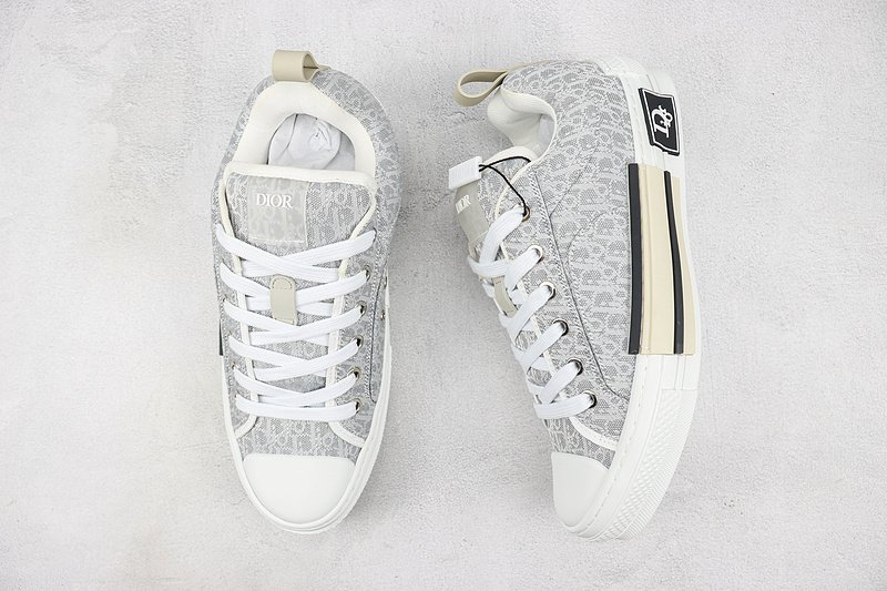 Dior B23 Skater Low "Grey/Oblique Jacquard" фото № 6