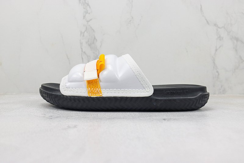 Air Jordan Super Play Slide "White/Black/Orange" фото № 2