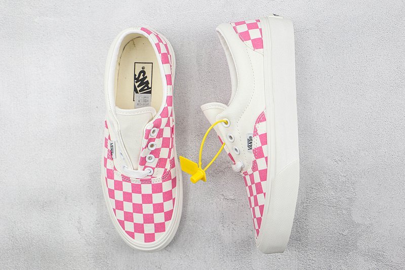 Vans Era "Pink/White/Checkerboard" фото № 7
