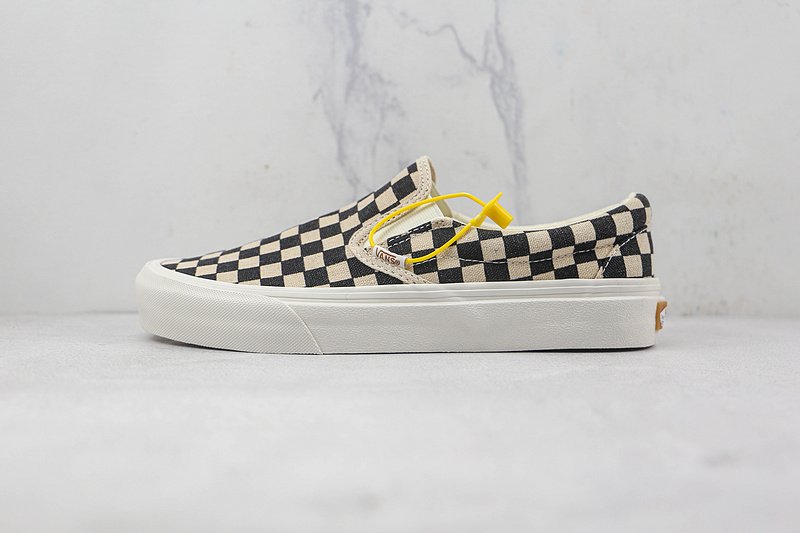 Vans Slip-On "Marshmallow/Chessboard" фото № 2