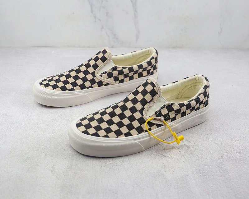 Vans Slip-On "Marshmallow/Chessboard" фото № 5