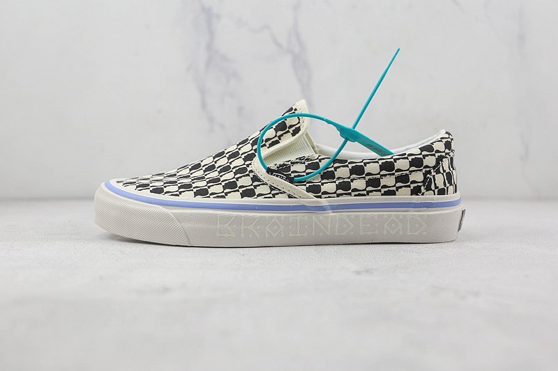Brain Dead x Vans Slip-On "Marshmallow/Black" фото № 2