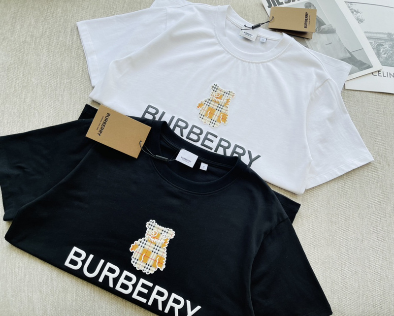 Футболка Burberry Bear "Black" фото № 4