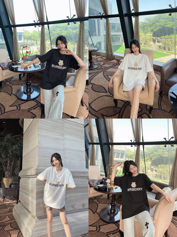 Футболка Burberry Bear "Black" фото № 5