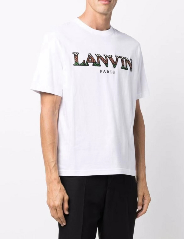 Футболка Lanvin Ethnic print "White" фото № 2