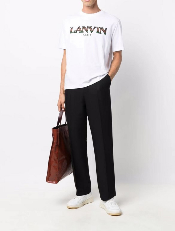 Футболка Lanvin Ethnic print "White" фото № 6