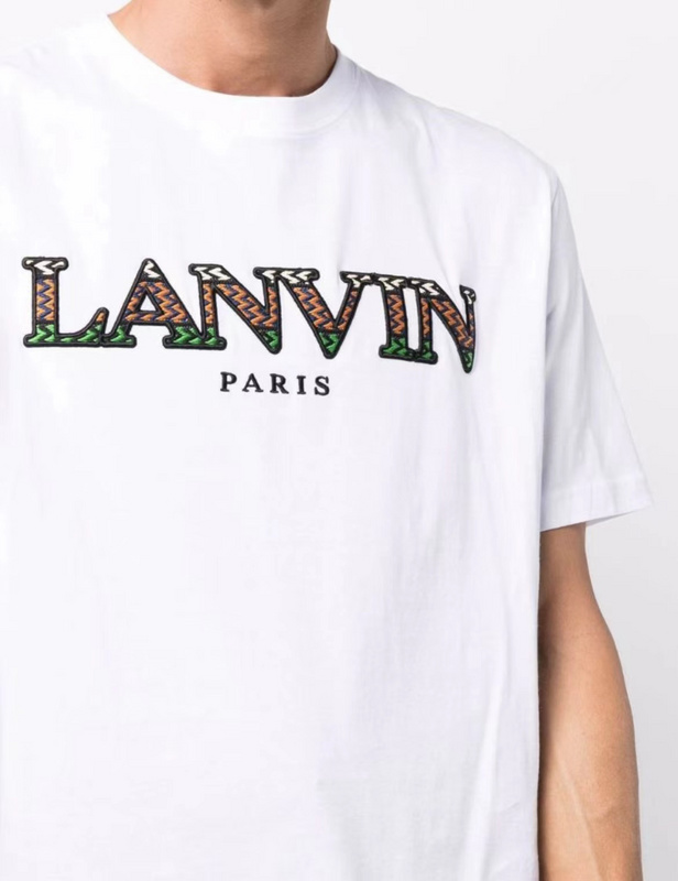 Футболка Lanvin Ethnic print "White" фото № 8