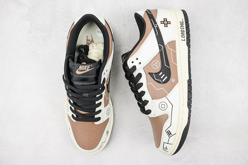 Nike SB Dunk Low PS5 "Brown/Black/White" фото № 6