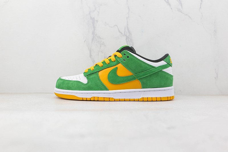 Nike SB Dunk Low Retro SE "Green/Yellow" фото № 2