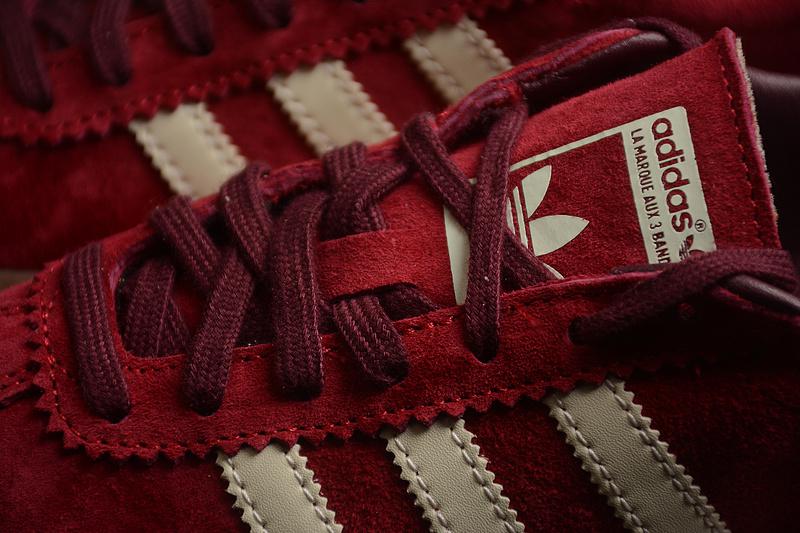 Adidas Bermuda "Burgundy Collegiate" фото № 5