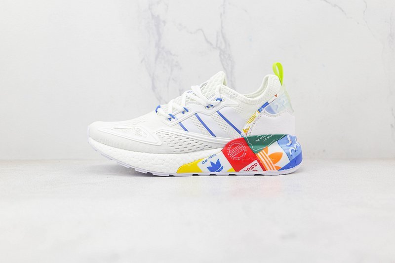 Adidas ZX 2K Boost "Multi-Color Logos" фото № 2