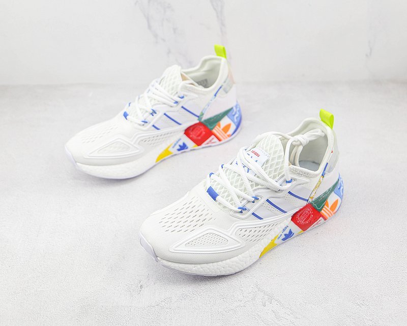 Adidas ZX 2K Boost "Multi-Color Logos" фото № 5