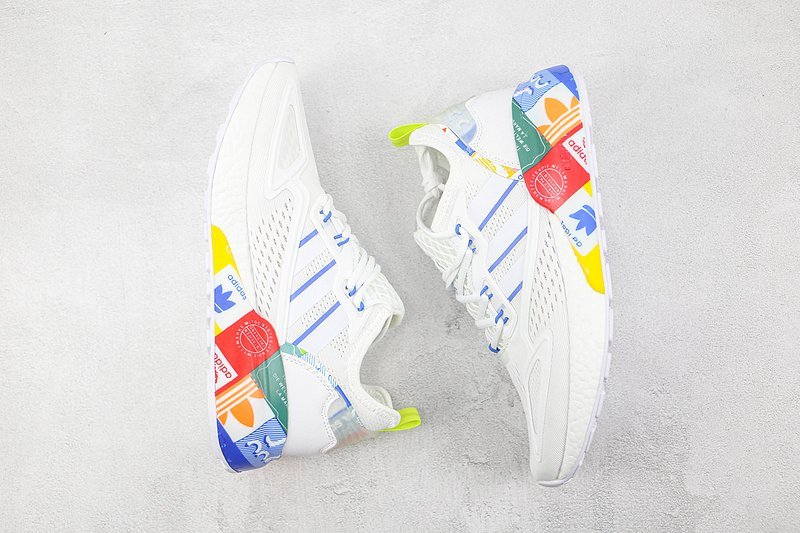 Adidas ZX 2K Boost "Multi-Color Logos" фото № 6