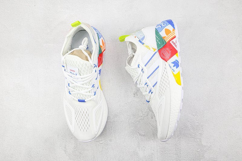 Adidas ZX 2K Boost "Multi-Color Logos" фото № 7
