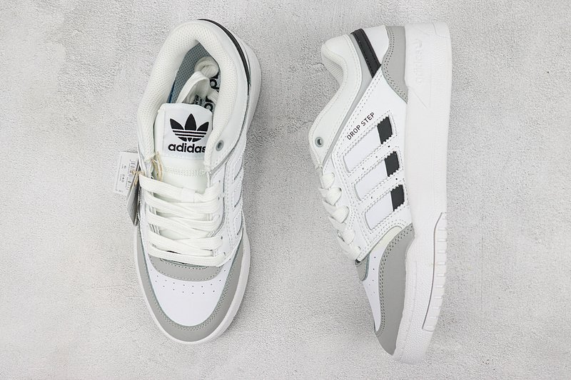 Adidas Drop Step Low "White/Grey" фото № 6