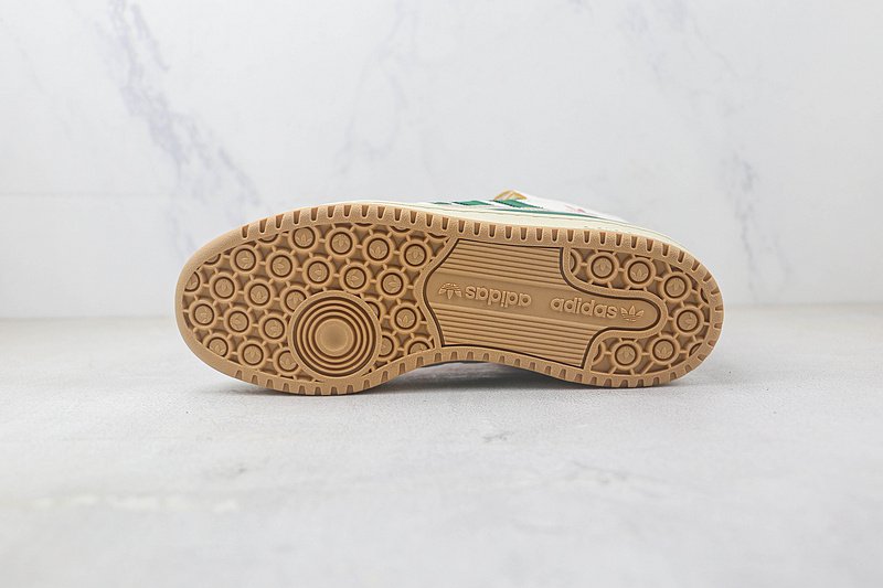 Adidas Forum 84 High "White/Green/Red" фото № 8