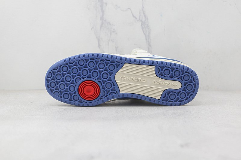 Adidas Forum 84 Low "White/Blue/Cream" фото № 8