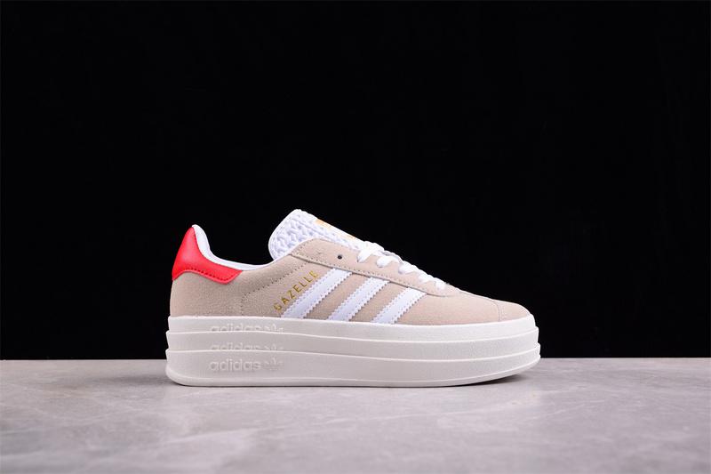 Adidas Gazelle Bold "Wonder Beige/Orange" фото № 4