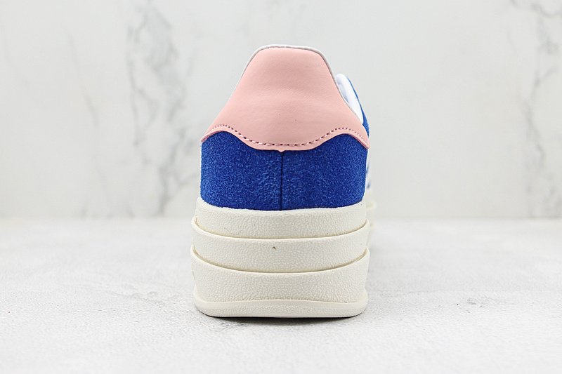 Adidas Gazelle Bold "Blue/Pink/White" фото № 9