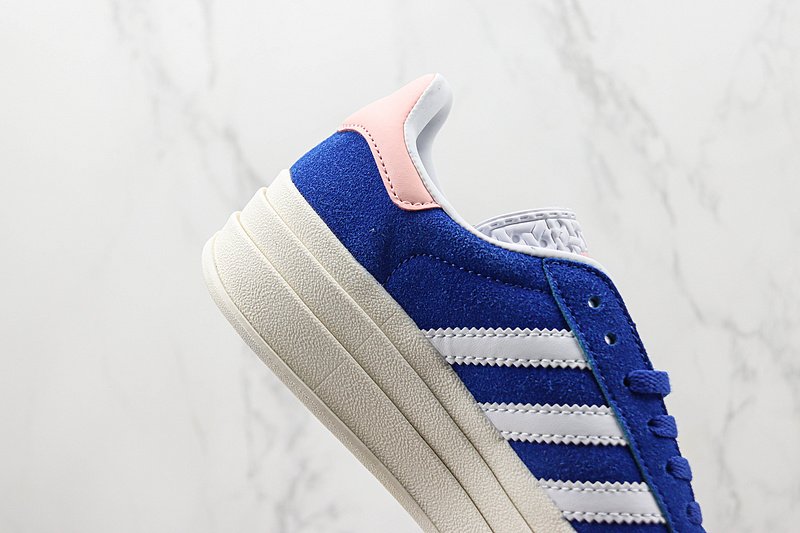 Adidas Gazelle Bold "Blue/Pink/White" фото № 3