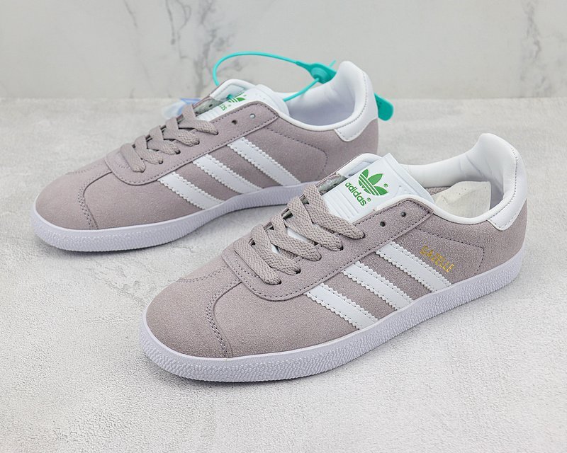 Adidas Gazelle "Light Grey/White" фото № 5